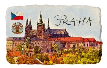 Magnes lodówkę kamień pamiątka PRAGA 2 PRAG 189 A