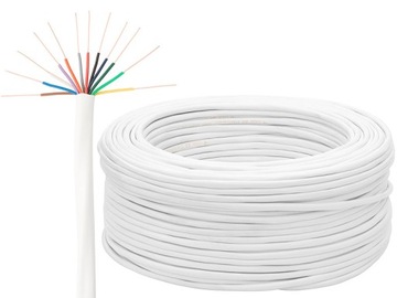 PRZEWÓD KABEL ALARMOWY DOMOFONOWY 12x0.5mm PROFES.