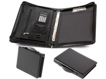Кожаный портфель BIWUAR с калькулятором портфель A4