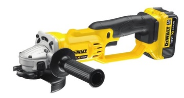 УГЛОВАЯ ШЛИФОВАЛЬНАЯ МАШИНА DEWALT XR 125MM 18V 4.0AH LI-ION, 2 АККУМУЛЯТОРА, T