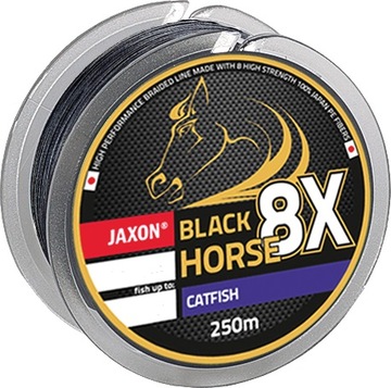 PLECIONKA JAXON BLACK HORSE Catfish x8 0,45/250m