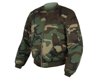 КУРТКА ПИЛОТ MA1 FLYERS FLEK CAMO WOODLAND XL