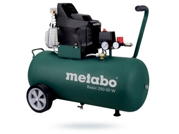 Компрессор 50л METABO BASIC 250 50Вт + КОМПЛЕКТ