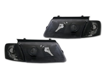 REFLEKTOR LAMPA XENON LOOK BLACK VW PASSAT B5 3B0