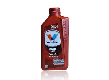 OLEJ VALVOLINE MAXLIFE 5W40 5W-40 1L - MYSZKÓW