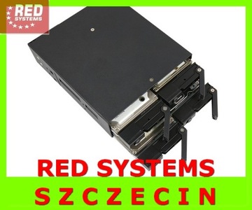 RED Pocket 5,25 дюйма, 4 жестких диска, твердотельный накопитель 2,5 дюйма, SATA Chieftec v2