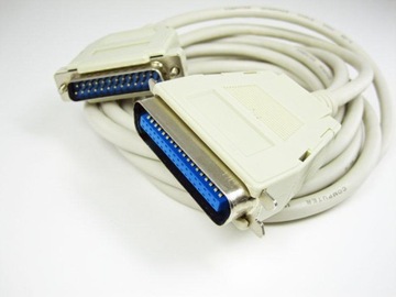 kabel drukarkowy LPT centronics DSUB 25 pin 7,0m