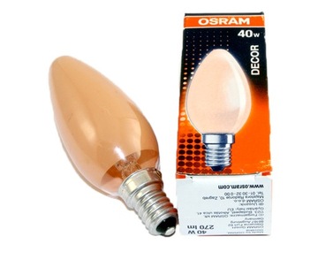 ŻARÓWKA OSRAM ŚWIECOWA DECOR FLAME 40W E14