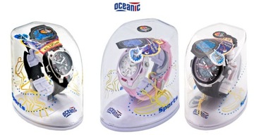 Duży Sportowy Zegarek Oceanic - LCD/Analog - Męski