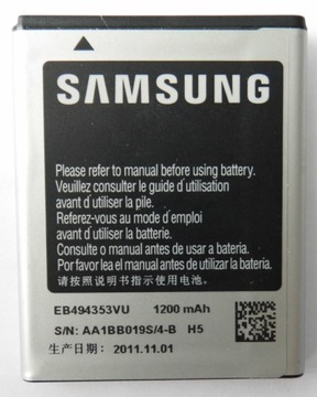 НОВЫЙ ОРИГИНАЛЬНЫЙ АККУМУЛЯТОР SAMSUNG * S5330 Wave 533