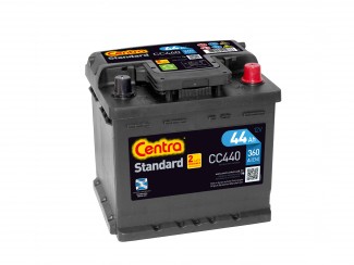 AKUMULATOR CENTRA STANDARD 12V 44Ah 360A CC440