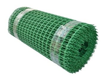 Siatka plastikowa KONTENEROWA Zielo. 0,8m/MB GRUBA