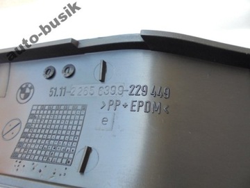 Накладка на передний бампер e36 m-package m3 крышка буксирной проушины