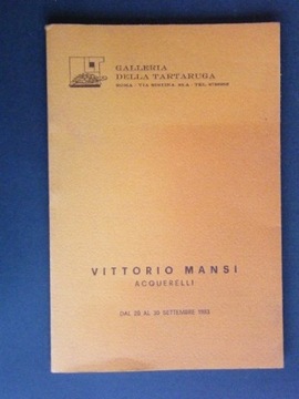 VITTORIO MANSI ACQUERELLI