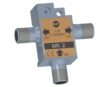 ROZGAŁĘŹNIK DWUKROTNY 5-1000 MHz