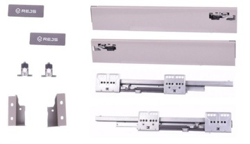 REJS szufladka comfort box L-300 niska 86 szara