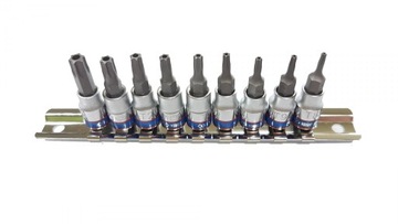 KOMPLET NASADEK TORX T8 - T40 OTWÓR 1/4 KING TONY