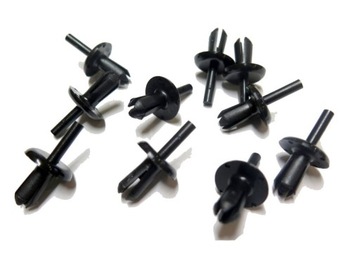 KOŁEK SPINKA 6MM DESKI KABINY PODSZYBIA ZDERZAKA VOLVO (10x)