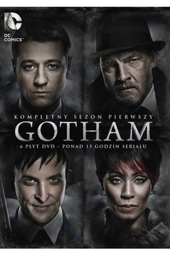 6 DVD GOTHAM 1 SEZON PIERWSZY Folia