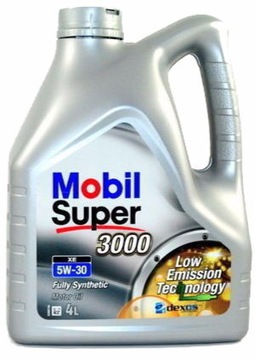 OLEJ MOBIL SUPER 3000XE 5W30 4L RUDA ŚLĄSKA