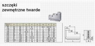 3-КУЛАЧКОВЫЙ ТОКАРНЫЙ ПАТРОН 160 мм DIN6350 FUERDA