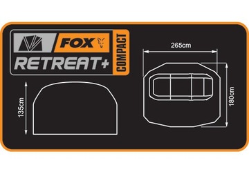 Палатка для отдыха FOX RipStop Ventec на 1 человека