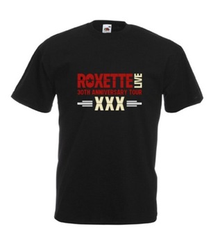 МУЖСКАЯ ФУТБОЛКА ROXETTE ДЛЯ КОНЦЕРТОВ