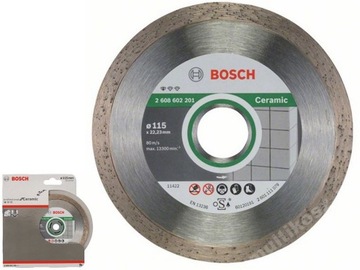 BOSCH Tarcza diamentowa DO PŁYTEK GLAZURY 115x22,2