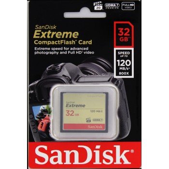 SanDisk CF EXTREME 32 ГБ 120 МБ/с