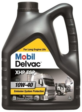 OLEJ MOBIL 10W-40 DELVAC XHP ESP M 4L MOBDELXHPESP4/OLE MOBIL