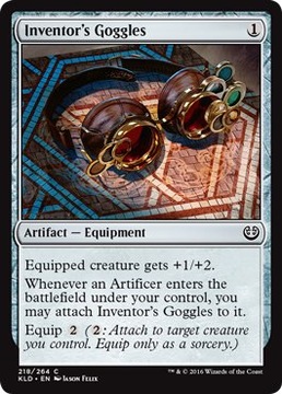 MTG 4x Inventor's Goggles