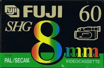 Кассета для видеокамеры Fuji 8mm Shg 60 Video8 60min