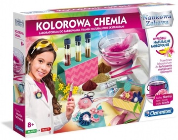 Clementoni Scientific Fun ЦВЕТНАЯ ХИМИЯ 50518