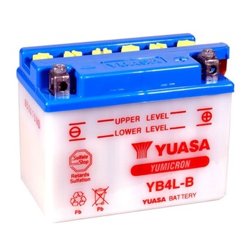 Akumulator YUASA YB4L-B 4Ah 12V P+ Piaggio Vespa