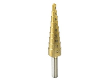 DEDRA Wiertło stopniowe do metalu 4-12mm WMST0412