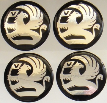 VAUXHALL 55mm EMBLEMATY NAKLEJKI NA FELGI KOLPAKI
