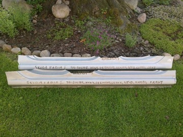 PRÓG PROGI SKODA FABIA I 99-08 4/5d NOWE GERMANY