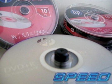 Диски HP DVD+R DL 8,5 ГБ данных МУЗЫКА игры ФИЛЬМЫ c.10