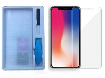 APPLE IPHONE X / XS GLASS 5D UV LED ПОЛНОСТЬЮ КЛЕЙНЫЙ КЛЕЙ