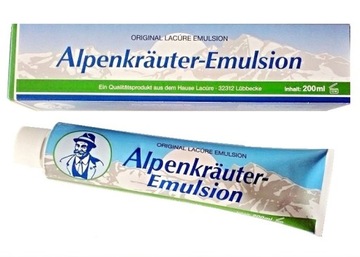 Alpenkrauter emulsion Lacure 200ml Niemiec 100% oryginał