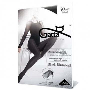 Rajstopy Gatta BLACK DIAMOND 50 2 Czarny