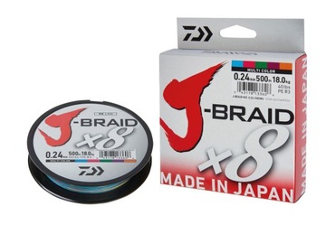 Plecionka Daiwa J-Braid X8 0.51mm 300m MC