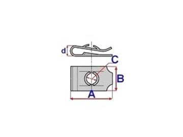 ЗАЖИМЫ КРЫШКИ ДВИГАТЕЛЯ AUDI A4 B5 B6 B7 A6