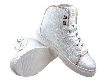 Badura sneakersy NEW! 6337-69 białe 40 butshop