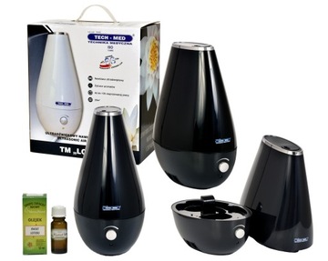 NAWILŻACZ POWIETRZA AROMATERAPIA TECH-MED + OLEJEK