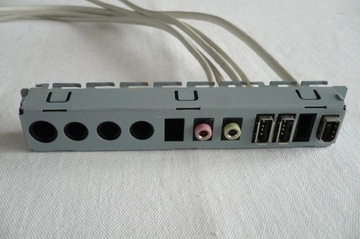 Panel do obudowy komputera 2xUSB audio