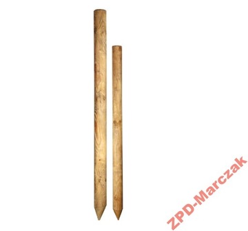 Palisada drewniana, paliki do drzewek 6x150cm ZPD