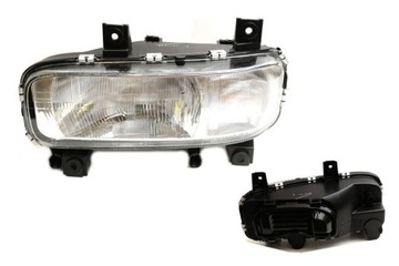 Mercedes Atego 98-, Reflektor lampa H1+H4 LEWA