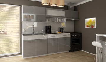 Meble szafki kuchenne DOLORES kuchnia 2,4m POŁYSK