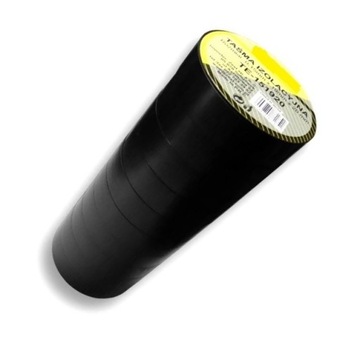TAŚMA IZOLACYJNA CZARNA 19mm x 20m IZOLACJA